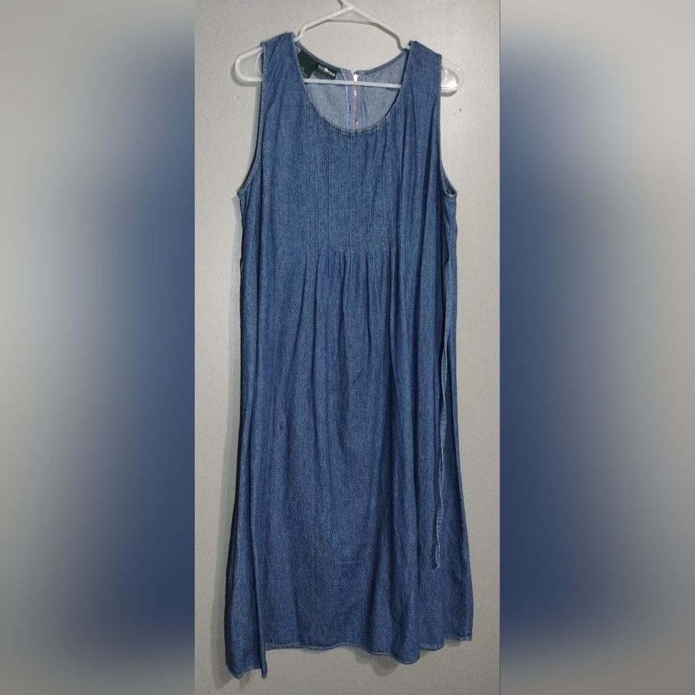 Hunt Club Denim Blue Midi Dress (14P)